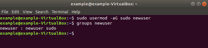 Добавить пользователя в группу sudo Ubuntu